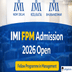 IMI FPM Admission 2026 Open; Check Application Deadline & Fee Structure Here